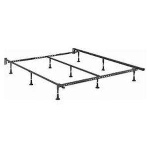 lot 5789 image: King metal bed frame