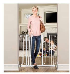 lot 5803 image: Regalo Safety 36 Extra Tall and 49 Wide Baby Gate for Doorways & Bottom of Stairs