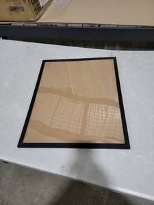 lot 5805 image: Black picture Framed 17x21