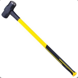 lot 70 image: RAPTOR 8 lb. Double-Faced Sledge Hammer with 36 Fiberglass Handle