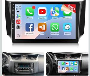 lot 8546 image: Naifay 8Core Android Car Stereo for Nissan Sentra 2013 2014 2015 2016 2017 2018 2019 Radio Upgrade 10.1 IPS Touchscreen for Sentra Radio with Carplay Android AutoBluetoothWiFiFMGPSCanbusMIC
