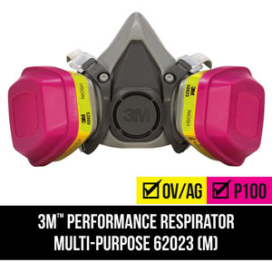 lot 8549 image: 3M Professional Multi-Purpose Respirator with Drop Down  1 Respirator
