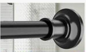 lot 8556 image: AIZESI Tension Curtain Rod Extra Long Heavy Duty Spring Shower Rod, No Drilling for Bathroom, Window, Closet, Patio - Adjustable, Rustproof, Easy Install, 1.26 Inch, 37-48 Inch