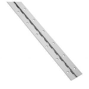 lot 8570 image: National Hardware N266-957 V571 Continuous Hinge in Stainless Steel