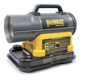 lot 8576 image: Shop DEWALTDEWALT 90000 -BTU Forced air Outdoor Kerosene Heater