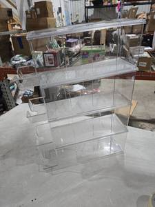 lot 8672 image: 4 Tier Acrylic Stackable Drawers