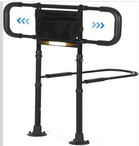 lot 8674 image: Bed Rails for Elderly Adults Safety, Elderly Assistance Products, Bed Rails for Seniors with Non-Slip Handles, Motion Sensor Light Fits King, Queen, Full, Twin (Compatible with Bed Frames 13.2-19.7