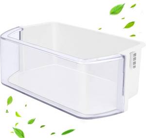 lot 8713 image: DA97-12935A RF220NCTASR Door Shelf Bin Replacement Compatible for Sam-sung Refrigerator (Both Left&Right Side) RF220NCTASG, RF220NCTAWW, RF220NCTASP, RF221NCTASP, RF221NCTASR ect Parts-by MIFLUS
