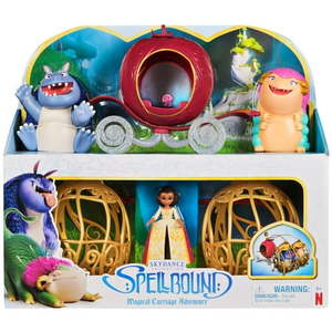 lot 8718 image: Spellbound Magical Carriage Adventure Set with 3 Action Figures