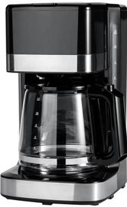 lot 8737 image: Amazon Basics 12 Cup Drip Coffee Maker with Glass Carafe (1.9 Qt), Auto Shut-off, Auto Pause, Removable Filter Basket, Black & Silver