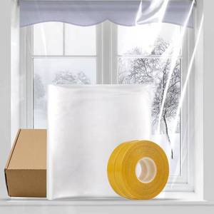lot 4639 image: Thermal Shrink Window Insulation Film Kit 5 Pack (47x315)