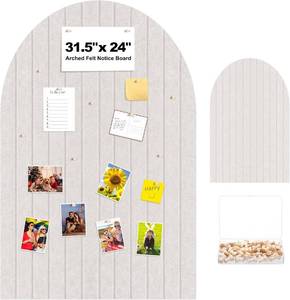 lot 4659 image: SmoothNovelty 31.5x24in Felt Bulletin Board with 50 Pins, Camel