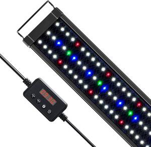 lot 4679 image: NICREW ClassicLED Plus LED Aquarium Light with Timer, 21W, 30 36in