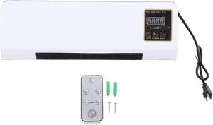 lot 4681 image: $122 LiebeWH Wall Mounted 1800W Space Heater and Cooler 110V