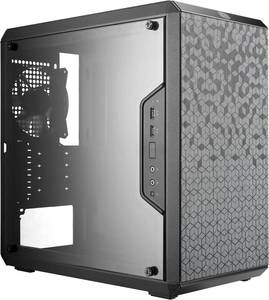 lot 4685 image: Cooler Master MasterBox Q300L Micro-ATX PC Case, 1x120mm Fan