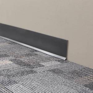lot 4719 image: $108 Mohawk Vinyl Cove Wall Base Molding Charcoal 4W x 120 Roll