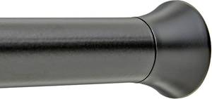lot 4734 image: Amazon Basics Shower Curtain Tension Rod, Adjustable 42-73 NICKEL