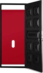 lot 4740 image: Glory Hole Doorway Kit - Partition Hole, Adjustable 28-46 Red