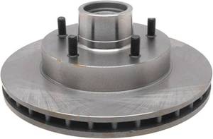 lot 4751 image: $55 ACDelco Silver 18A29A Front Disc Brake Rotor & Hub Assembly