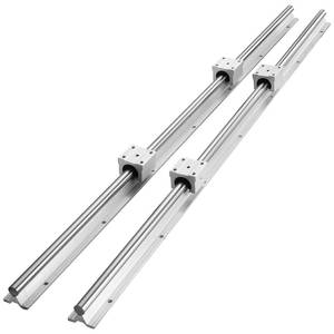 lot 4763 image: VEVOR Linear Rail SBR12-1000mm 24 SBR12UU Blocks Kit