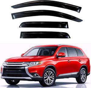 lot 4830 image: KPY Rain Guards for 2011-2020 Mitsubishi Outlander 4pc Visors