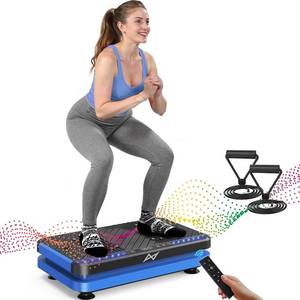 lot 4885 image: $130 AXV Vibration Plate Fitness Platform Exercise Machine - Shaker