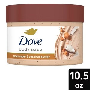 lot 6199 image: Dove Brown Sugar & Coconut Butter Exfoliating Body Scrub - 10.5 oz