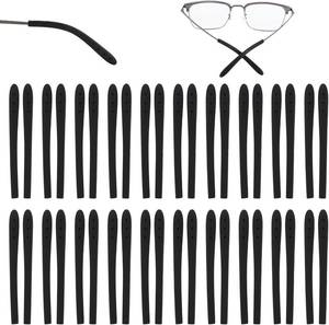 lot 6294 image: 20 Pairs Silicone Glasses Ear Grip, Temple Tips For Eyeglasses, Comfortable Eyeglass Arm Covers, Pain Relief Arms Sleeves, Easy Install For Thin Metal Frames