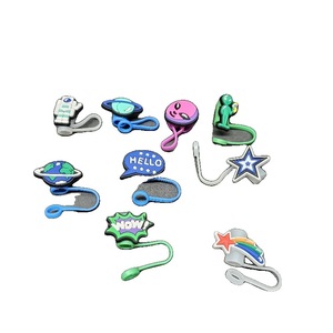 lot 6425 image: Alien Straw cover 9 each, Straw Cover, Silicone Straw Topper