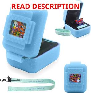 lot 6427 image: Taladad Silicone Cover for Bitzee Interactive Toy Digital Pet with Lanyard, Protective Case Holder Skin for Bitzee Virtual Electronic Pets (Purple)
