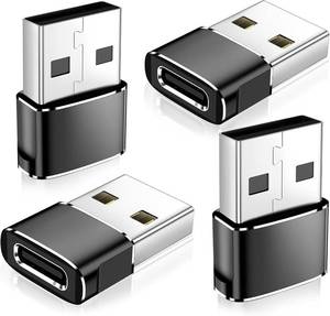 lot 6447 image: USB to USB C Adapter,Type-C Female to A Male Car Charger OTG Converter for Apple Watch Ultra 8 9 10,iPhone 16 15 14 13 Pro Max,Samsung S24,Nintendo Switch,AirPods,iPad,Car
