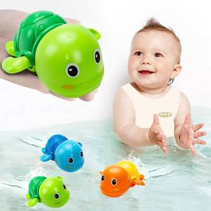 lot 6490 image: Bath Toys, Cute Swimming Turtle Baby Bath Toys for Toddler 1-3, Water Pool Floating Wind Up Toys for 1 Year Old Boy Girl Gifts, Infant Toddlers Kids Bathtub Toys, 3 Pack