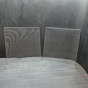 lot 6546 image: Lot of 2, Replacement Food Shelf Mesh Screen 12 12 X 12