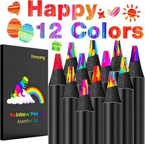 lot 6561 image: Easter Basket Stuffers for Teens, Art Supplies,12 Colors Rainbow Colored Pencils Easter Basket Essentials, Birthday Party Favors for Kids 9-12, Arts Crafts for Teen Girl Boy Stuff Fun Coloring Drawing