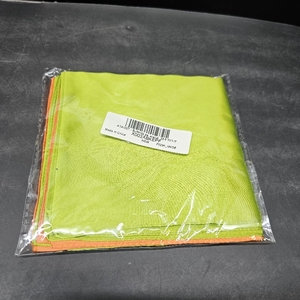 lot 6651 image: ATAMET Head Scarf Square Neck Ribbon Neck Scarf Satin Scarf Handkerchief for Halloween Retro Women Costume Accessory flying yellow and orange.23.6X23.6