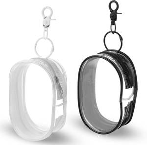 lot 6652 image: Clear Pouch Small, Makeup Bag Zipper Pouches Cases, Toiletry Bag for Travel, Cosmetic Bags Small Makeup Pouch Zipper Case for Travel Cosmetics Organizer (2 Pcs)
