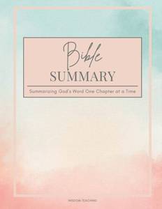 lot 6674 image: Bible Summary Summarizing Gods Word One Chapter at a Time