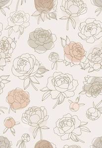 lot 6735 image: Vintage Floral Peel and Stick Wallpaper Plants Floral Self Adhesive Removable Vintage Colourful Floral Wallpaper Vinyl Flower Contact Paper for Decorative Bedroom Bathroom Home Wall (17.3x118)
