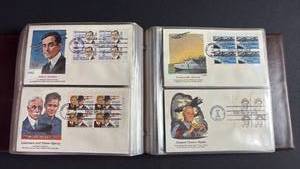 lot 23 image: Large Collection of Philatelic Covers in 25 Page Binder ( 4 Covers per Page)