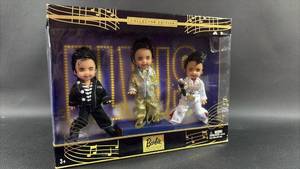 lot 25 image: Barbie Collectibles Tommy as Elvis Presley Doll Set
