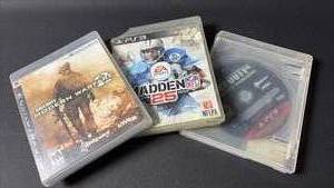 lot 33 image: PlayStation 3 Video Games - Call of Duty Modern Warfare 2, Call of Duty 4, Madden NFL 25