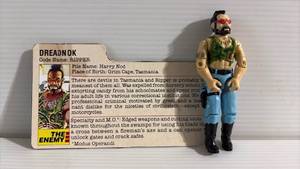 lot 44 image: G.I. Joe Dreadnok Ripper Action Figure