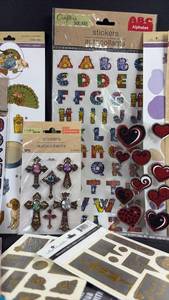 lot 62 image: Scrapbook Supplies