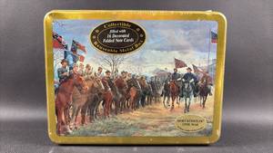 lot 77 image: NIP 1995 Mort Kunstler Civil War Illustrated Note Cards in Keepsake Tin