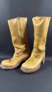 lot 90 image: Vintage Frye Campus Boots US Womens Size 6.5 D Will Need Reconditioned