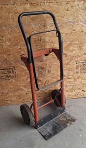 lot 111 image: 4 Wheel Heavy Hand Truck  Tank Storage