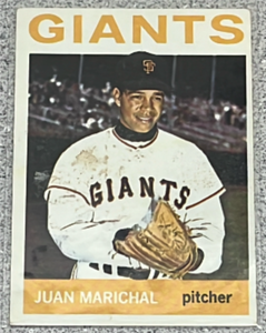 lot 17 image: 1964 Topps Baseball Card #280 - Juan Marichal
