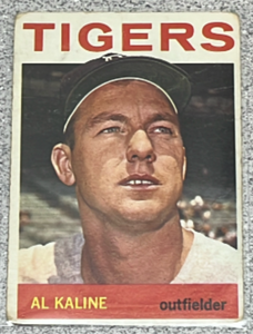 lot 18 image: 1964 Topps Baseball Card #250 - Al Kaline Detroit Tigers