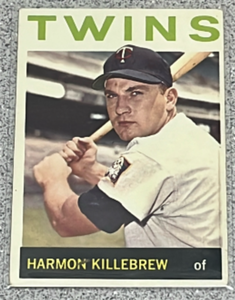 lot 19 image: 1964 Topps Baseball Card #177 - Harmon Killebrew