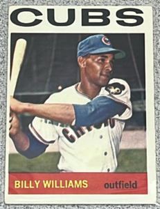 lot 20 image: 1964 Topps Baseball Card #175 - Billy Williams Chicago Cubs